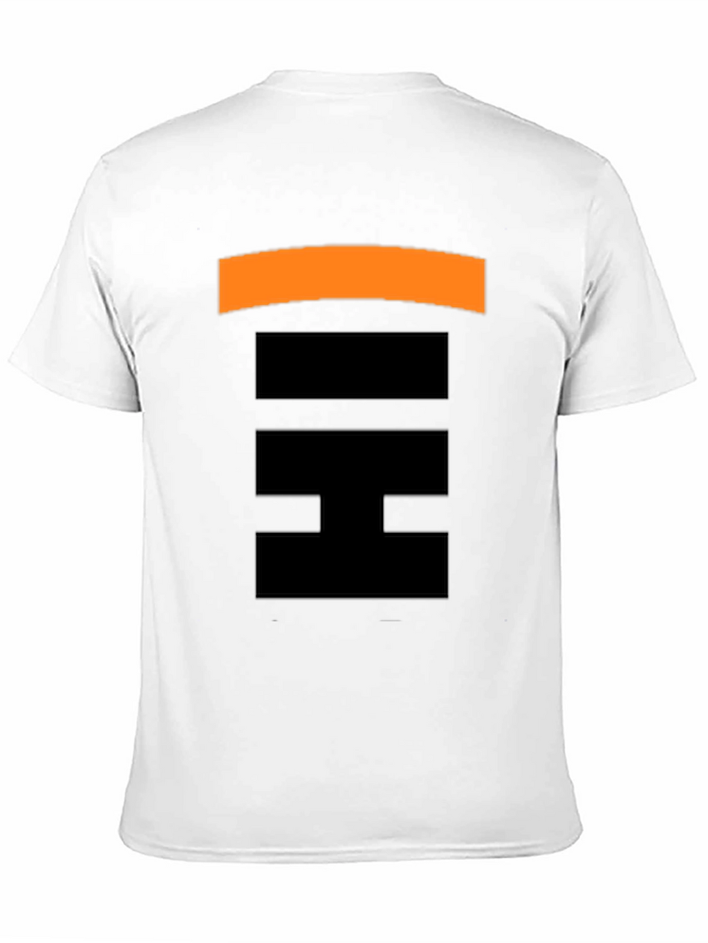 Abstract Pattern Black T-Shirt for Men