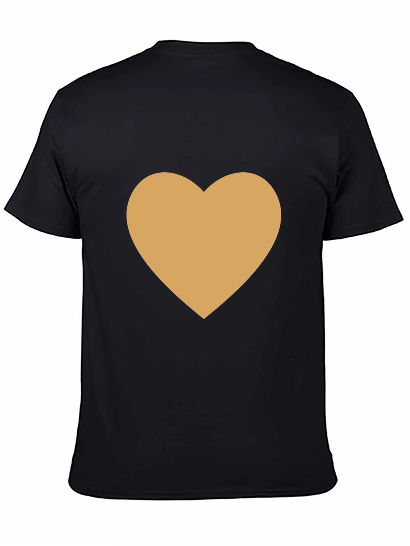 Heart Graphic Black Tee