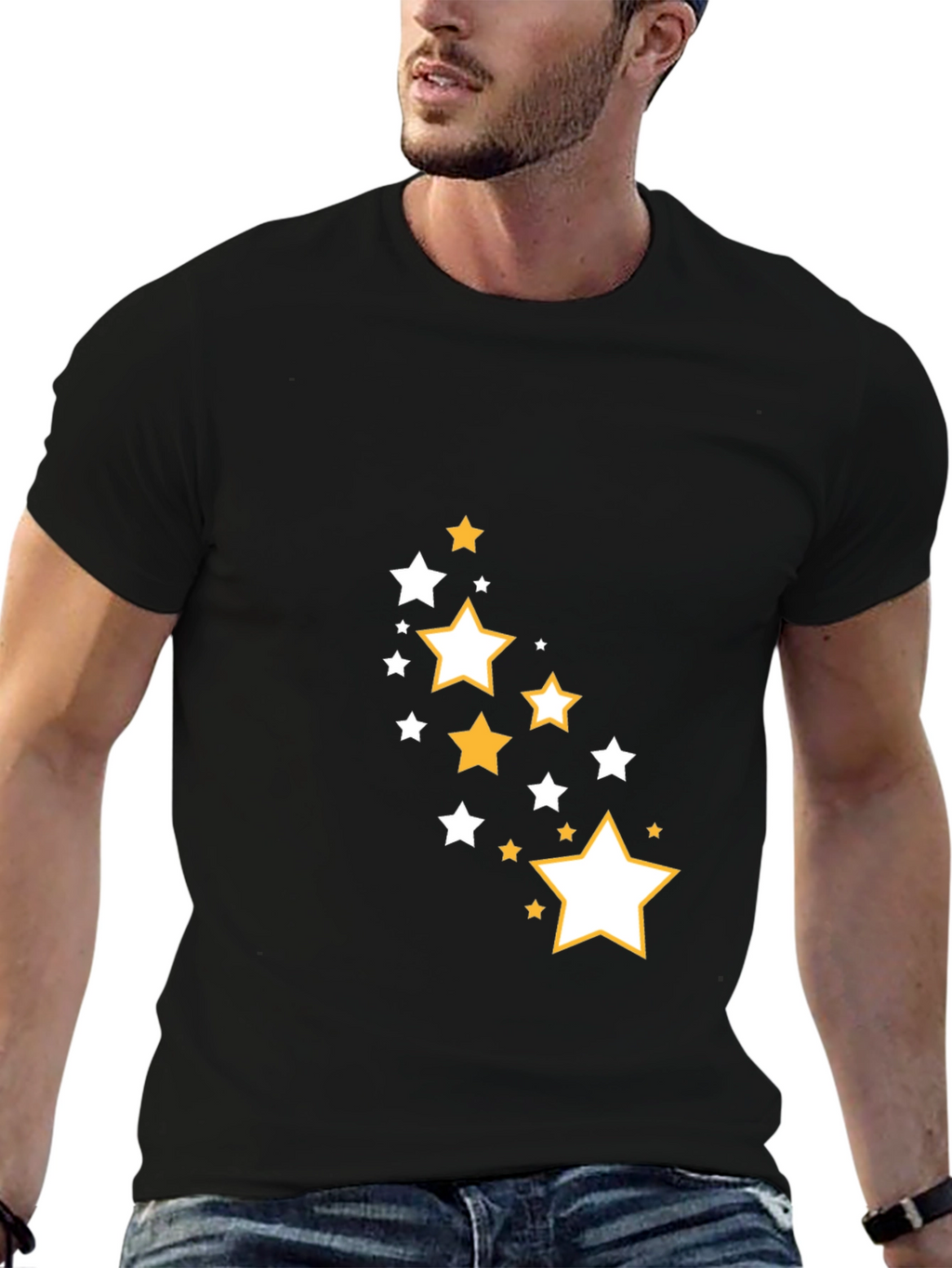 Starry Night T-Shirt - Casual Comfort