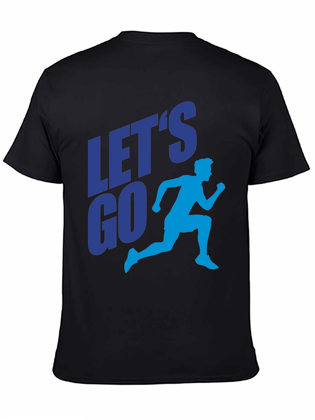 Lets Go Runner Graphic Print T-Shirt