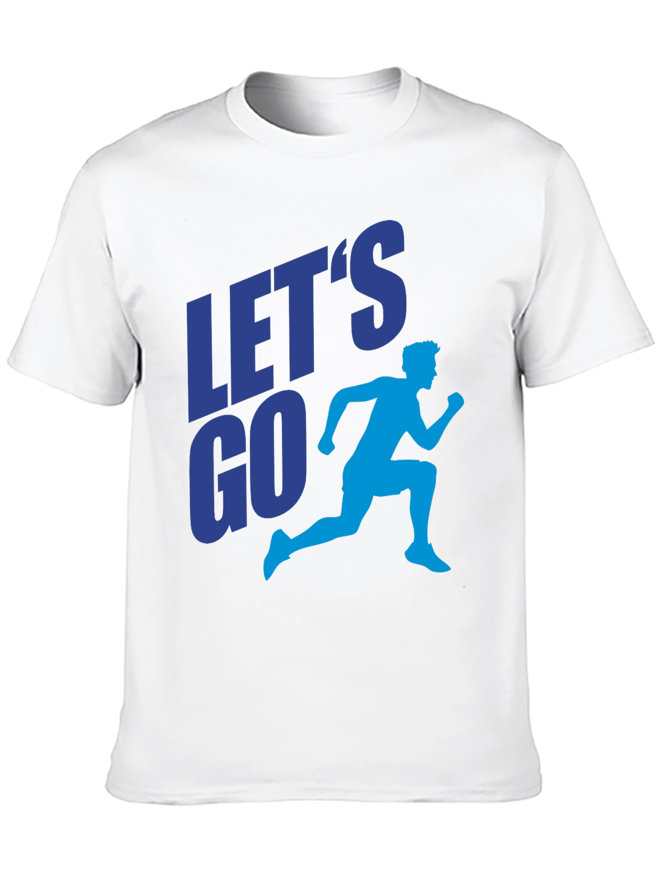 Lets Go Runner Graphic Print T-Shirt