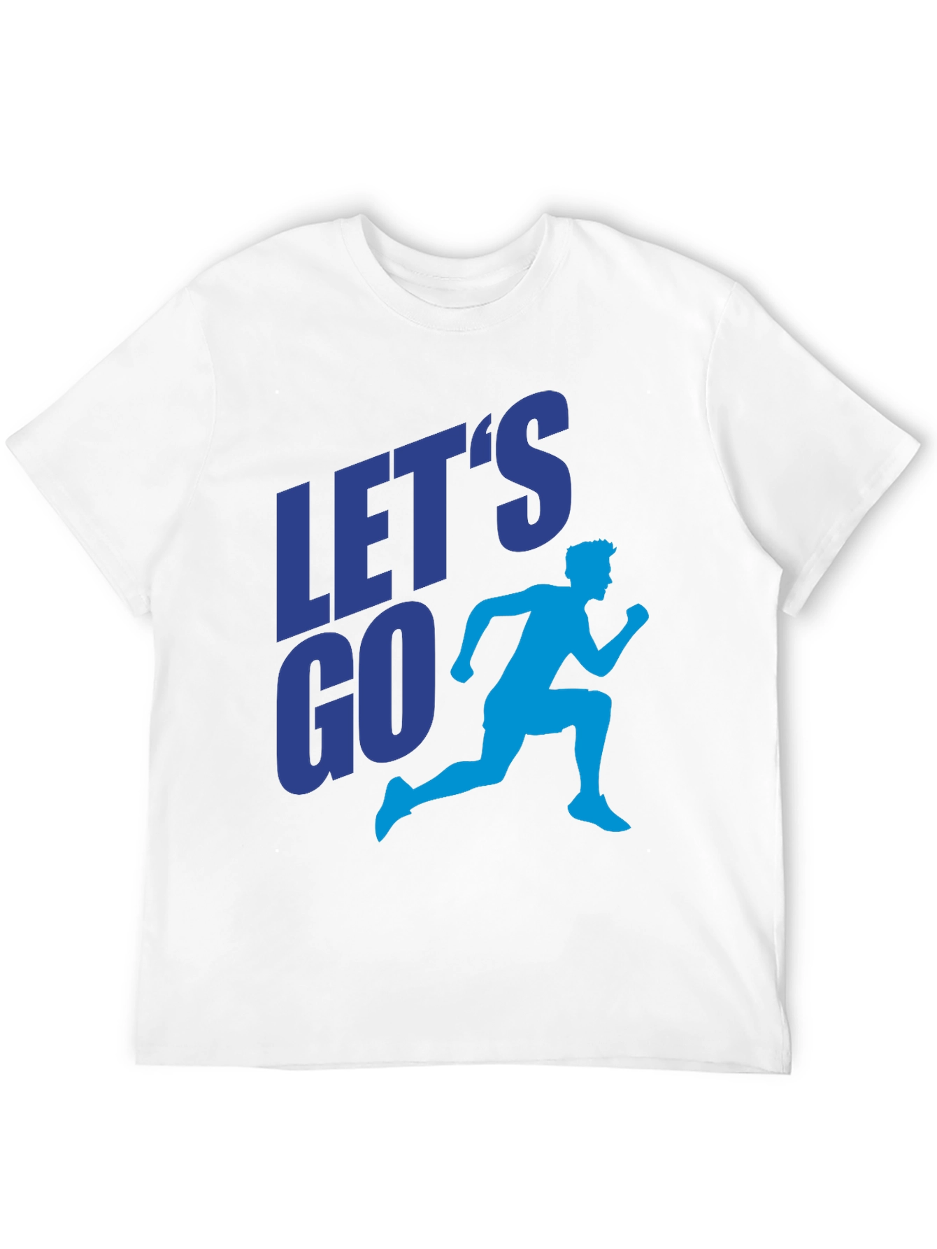 Lets Go Runner Graphic Print T-Shirt