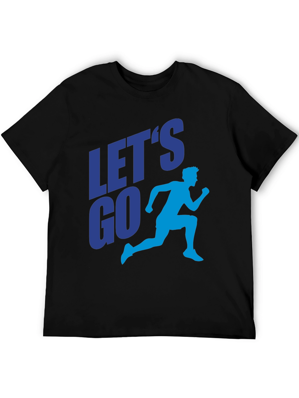 Lets Go Runner Graphic Print T-Shirt