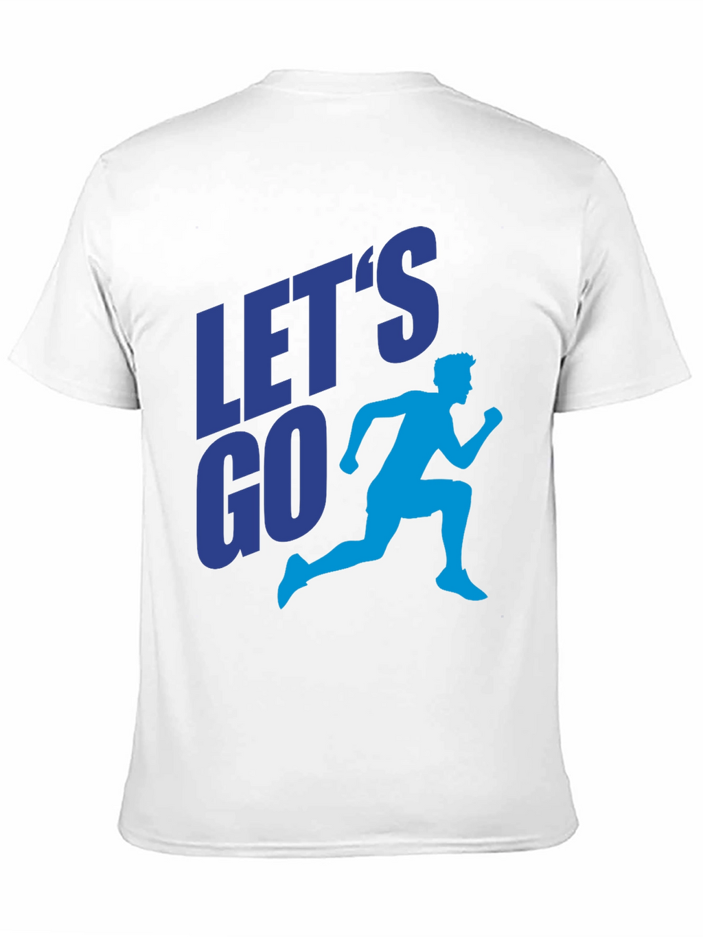 Lets Go Runner Graphic Print T-Shirt