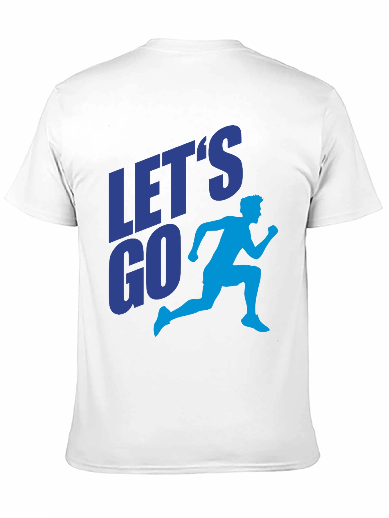 Lets Go Runner Graphic Print T-Shirt