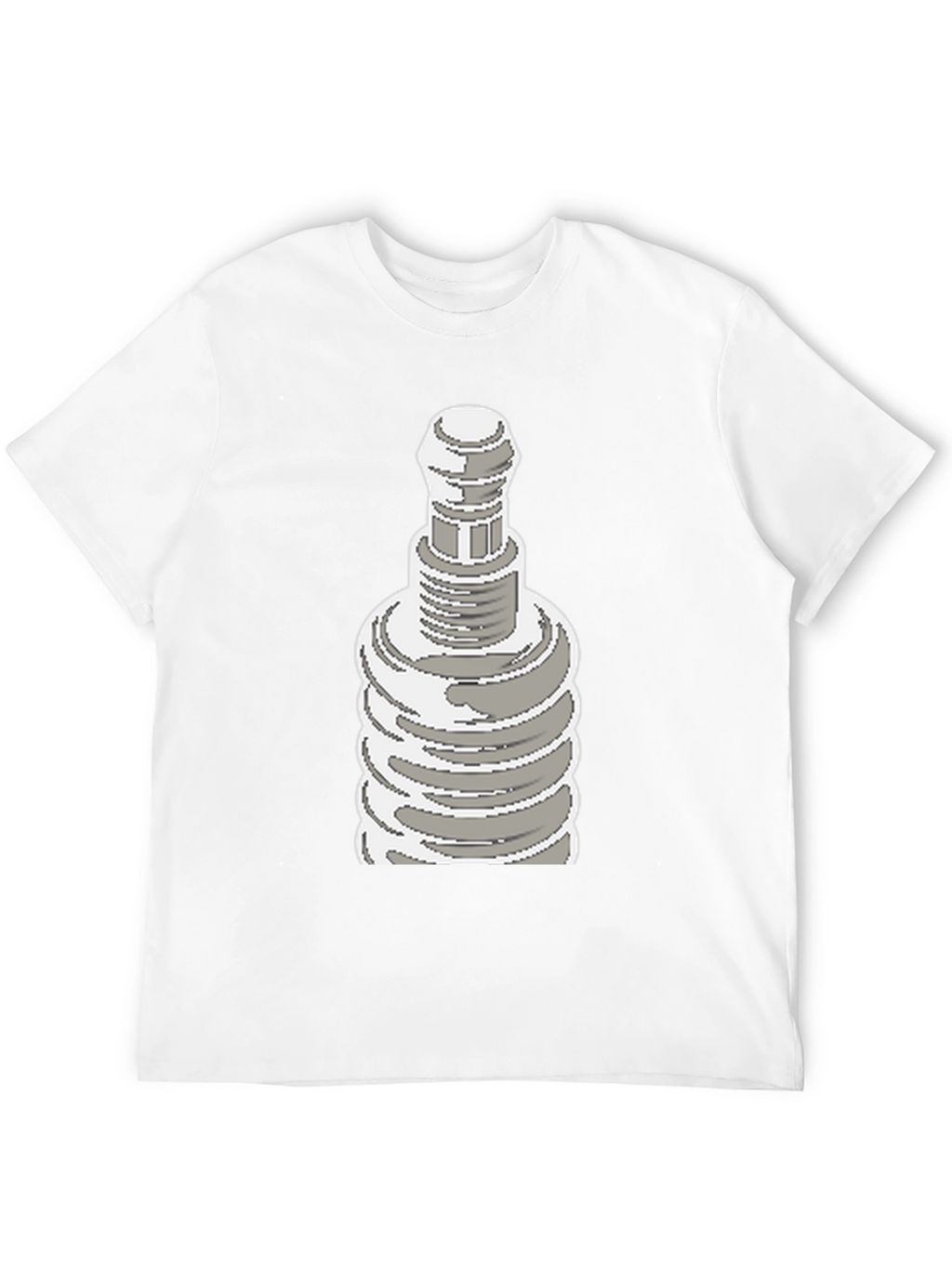 Pixel Art Plug Tee - Retro Cool Graphic Shirt