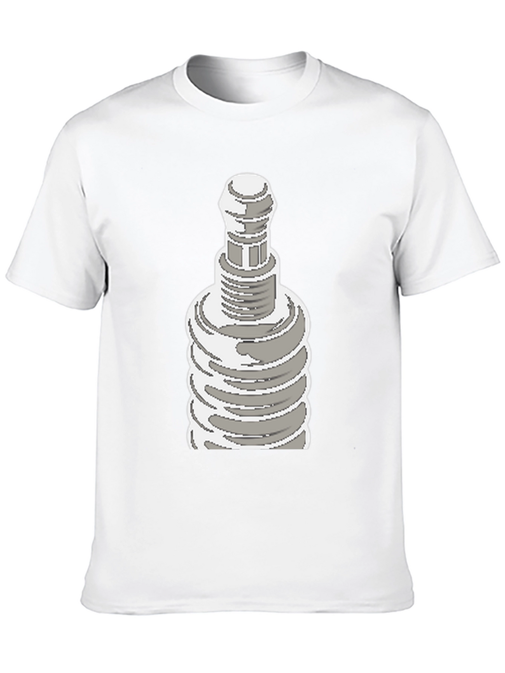 Pixel Art Plug Tee - Retro Cool Graphic Shirt