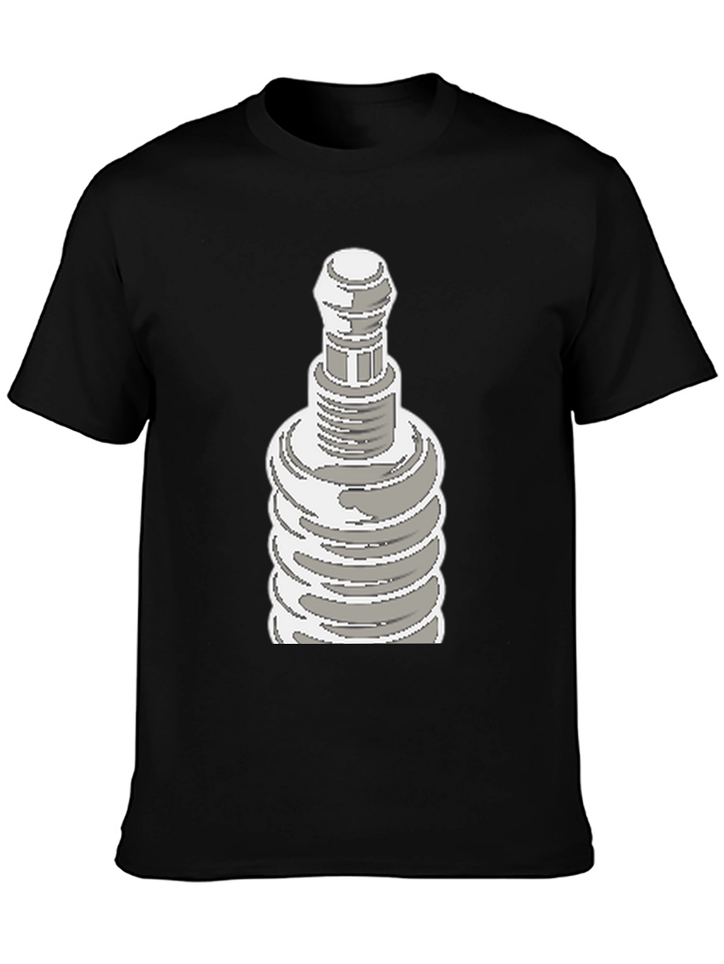 Pixel Art Plug Tee - Retro Cool Graphic Shirt
