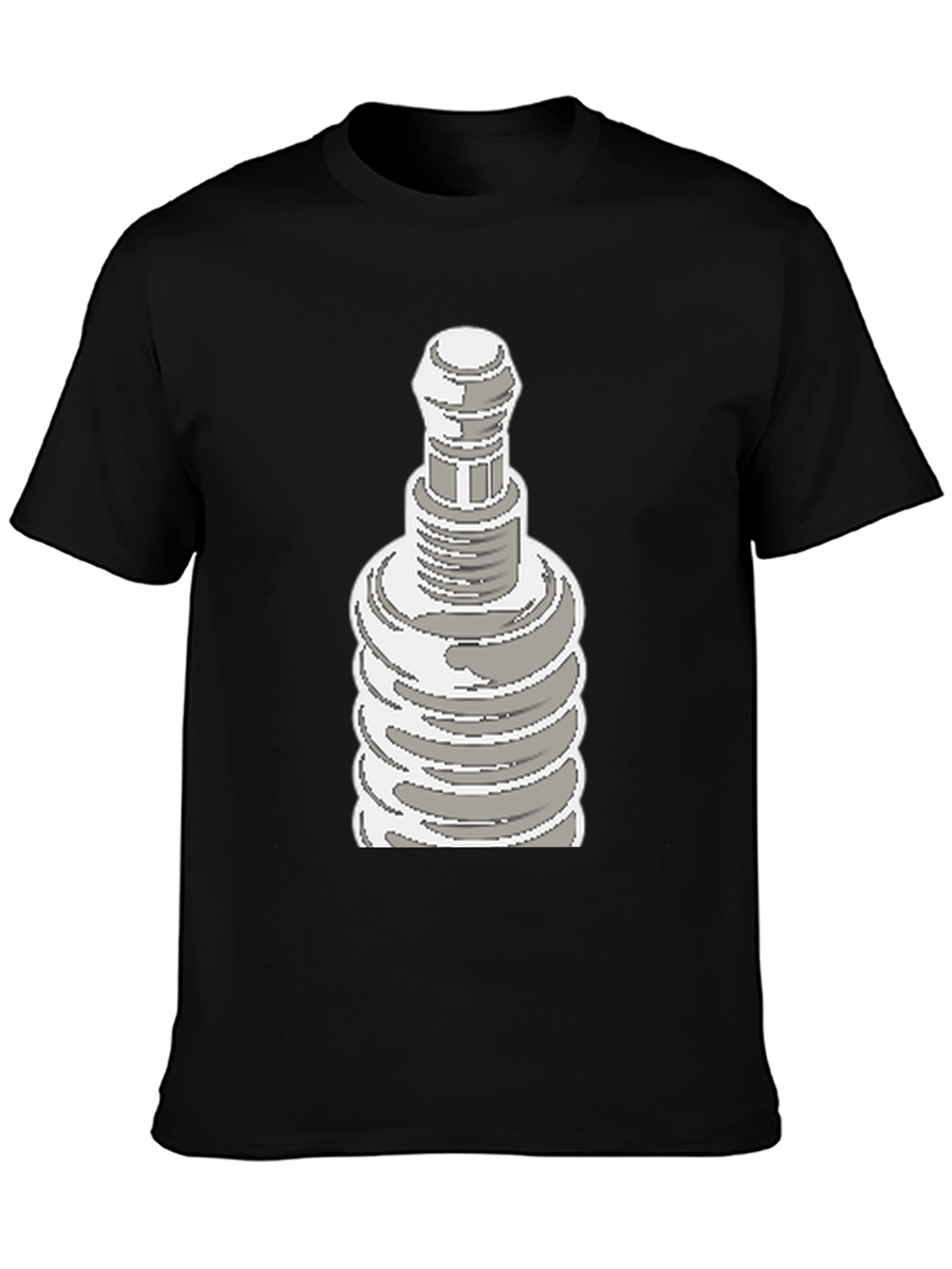 Pixel Art Plug Tee - Retro Cool Graphic Shirt