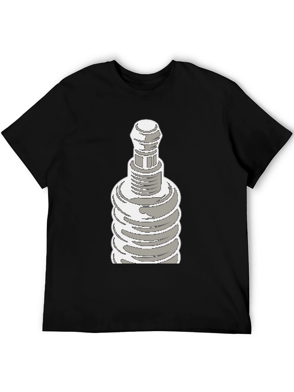 Pixel Art Plug Tee - Retro Cool Graphic Shirt