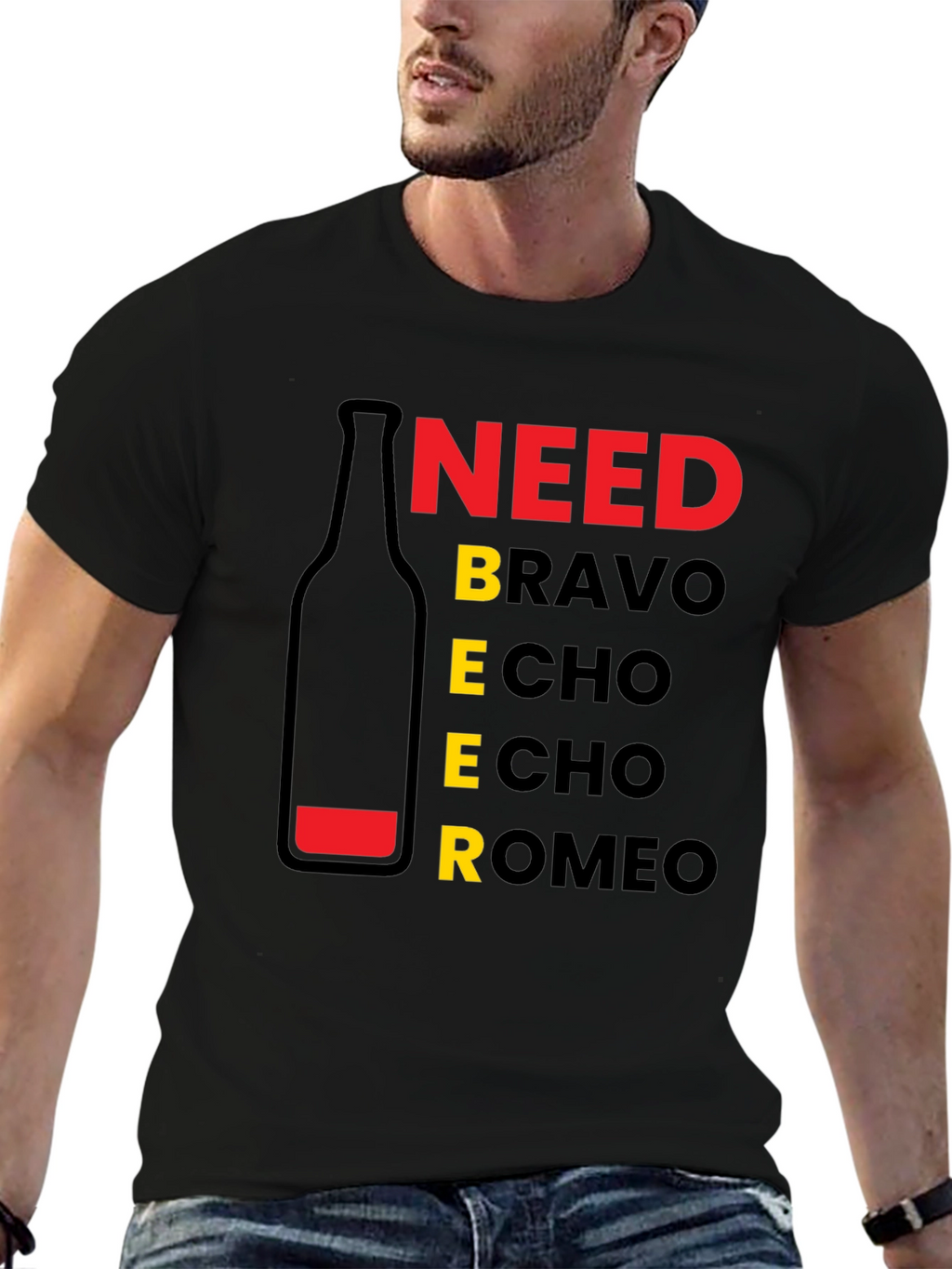 Need Beer T-Shirt - Funny Graphic Tee
