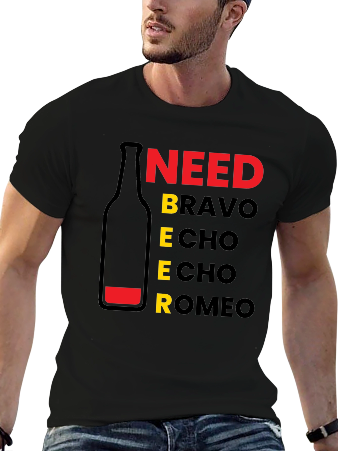 Need Beer T-Shirt - Funny Graphic Tee
