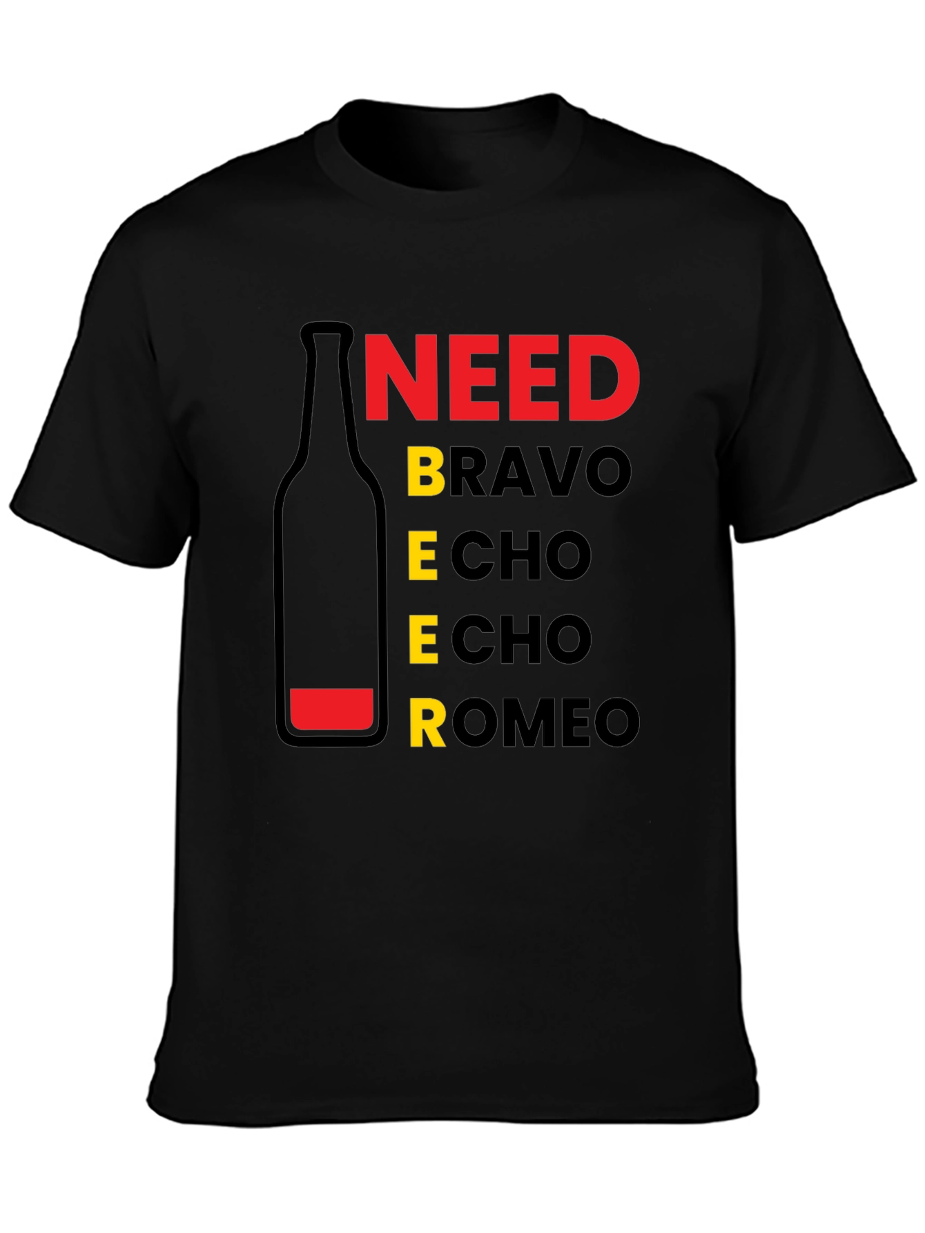 Need Beer T-Shirt - Funny Graphic Tee