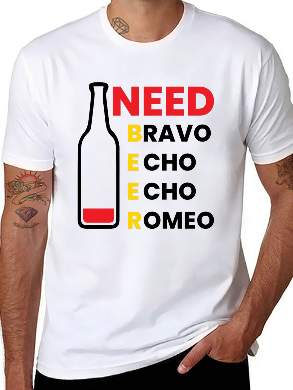 Need Beer T-Shirt - Funny Graphic Tee