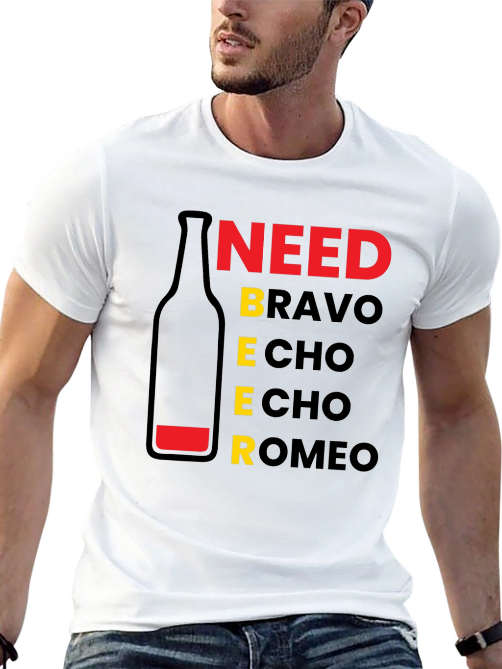 Need Beer T-Shirt - Funny Graphic Tee