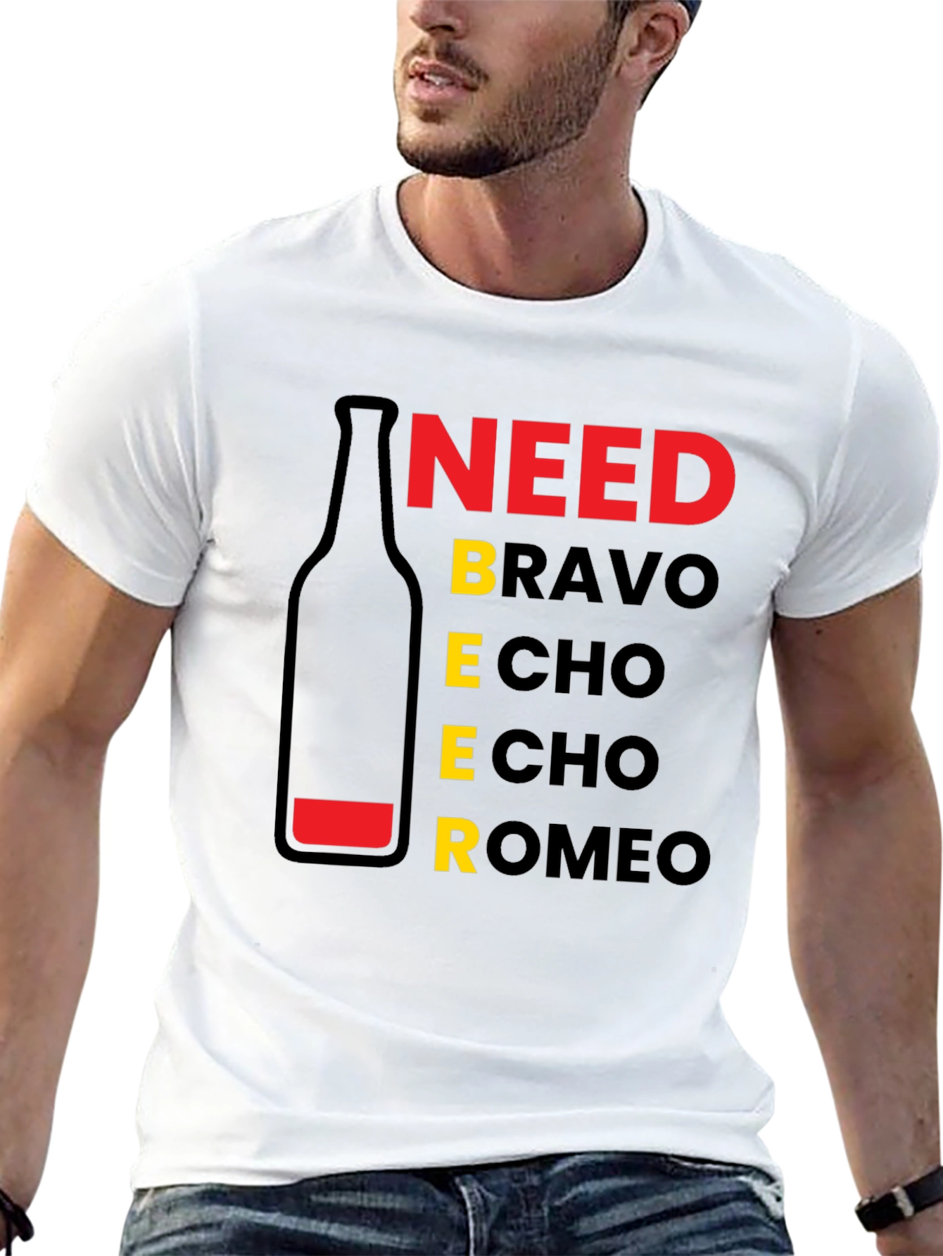 Need Beer T-Shirt - Funny Graphic Tee