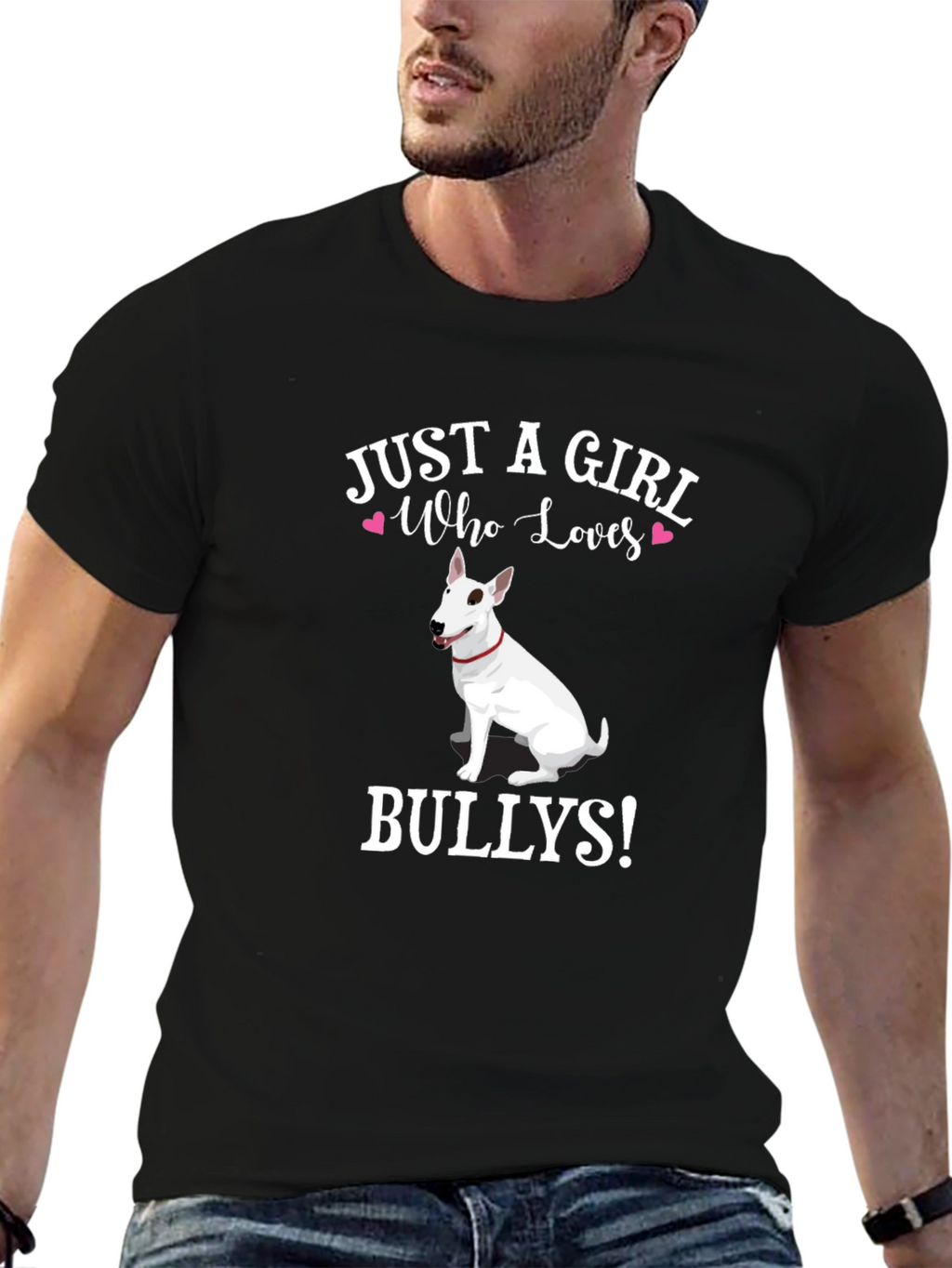 Just A Girl Who Loves Bullies T-Shirt