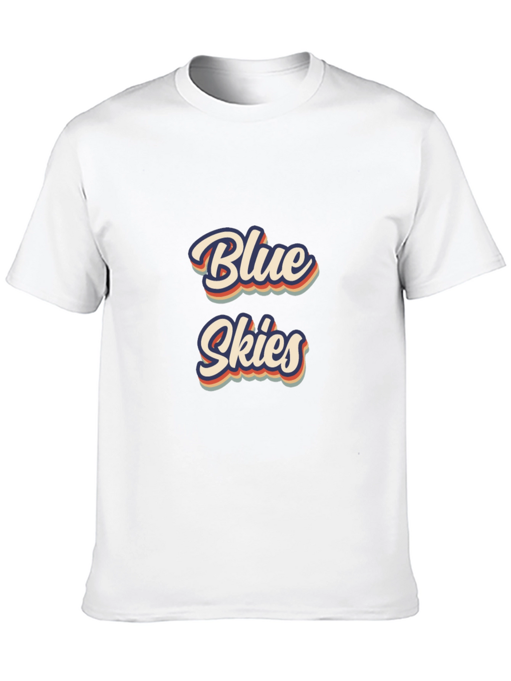 Retro Blue Skies Graphic Tee