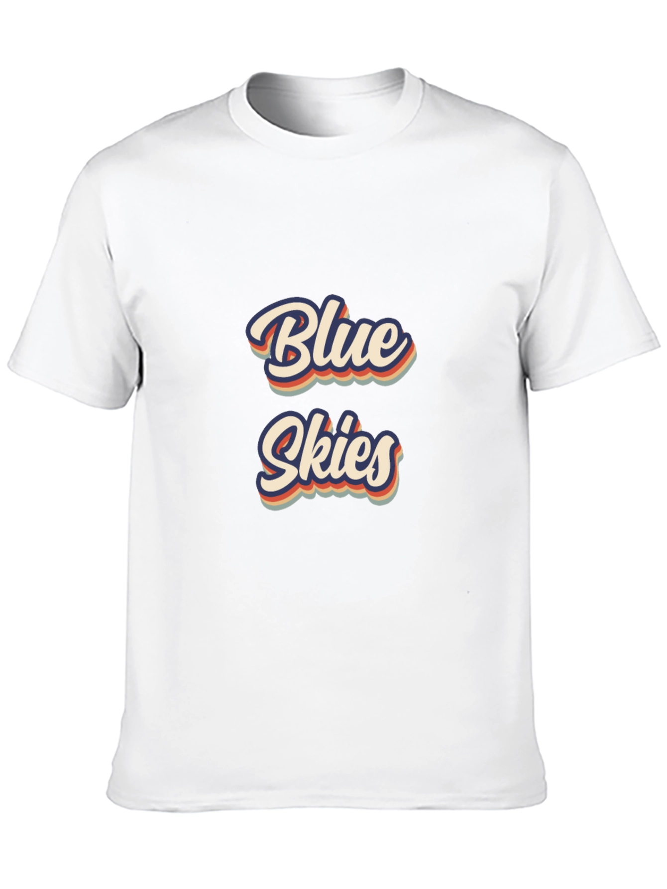 Retro Blue Skies Graphic Tee