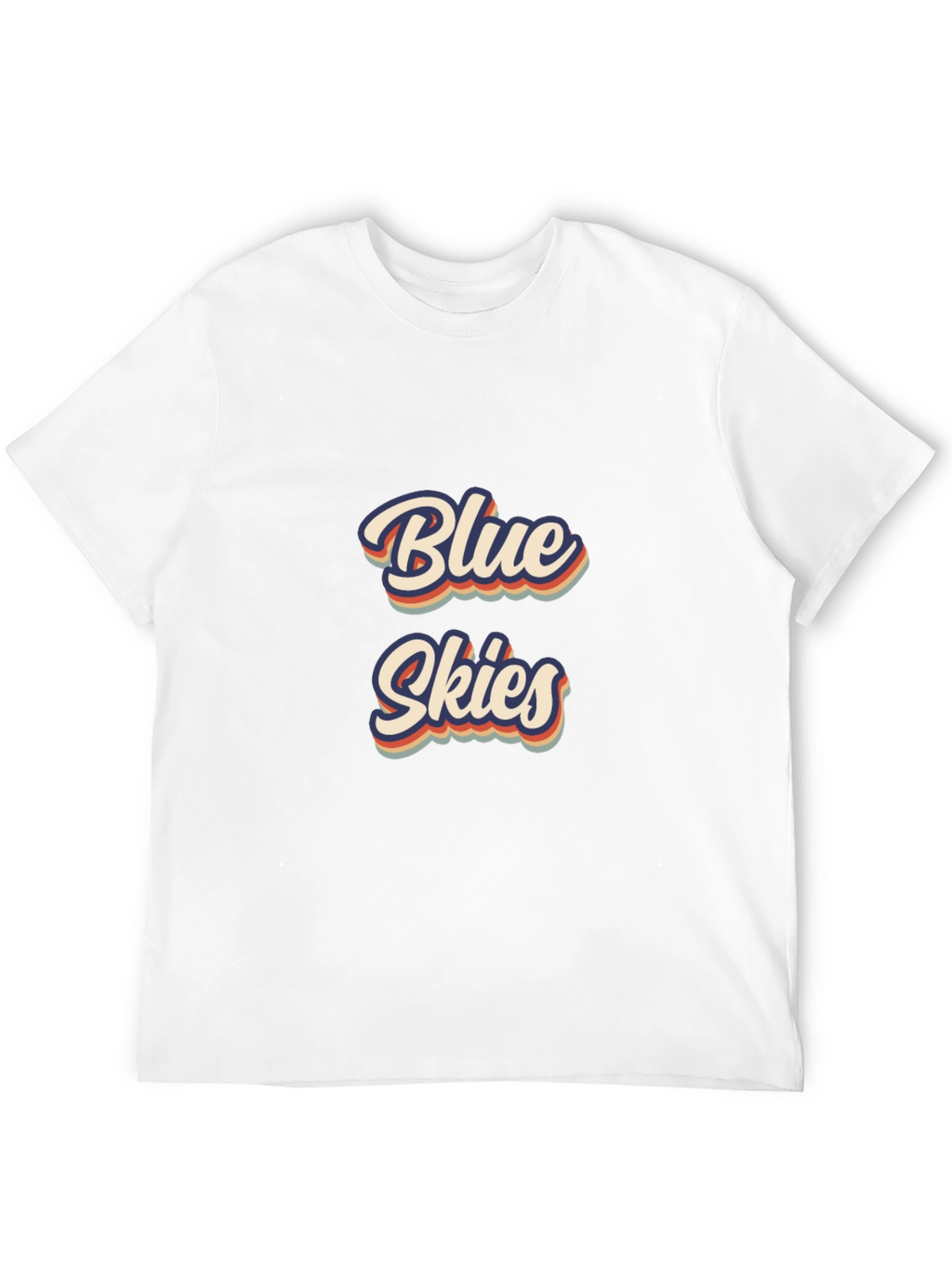 Retro Blue Skies Graphic Tee