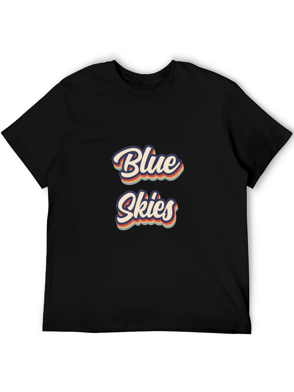 Retro Blue Skies Graphic Tee