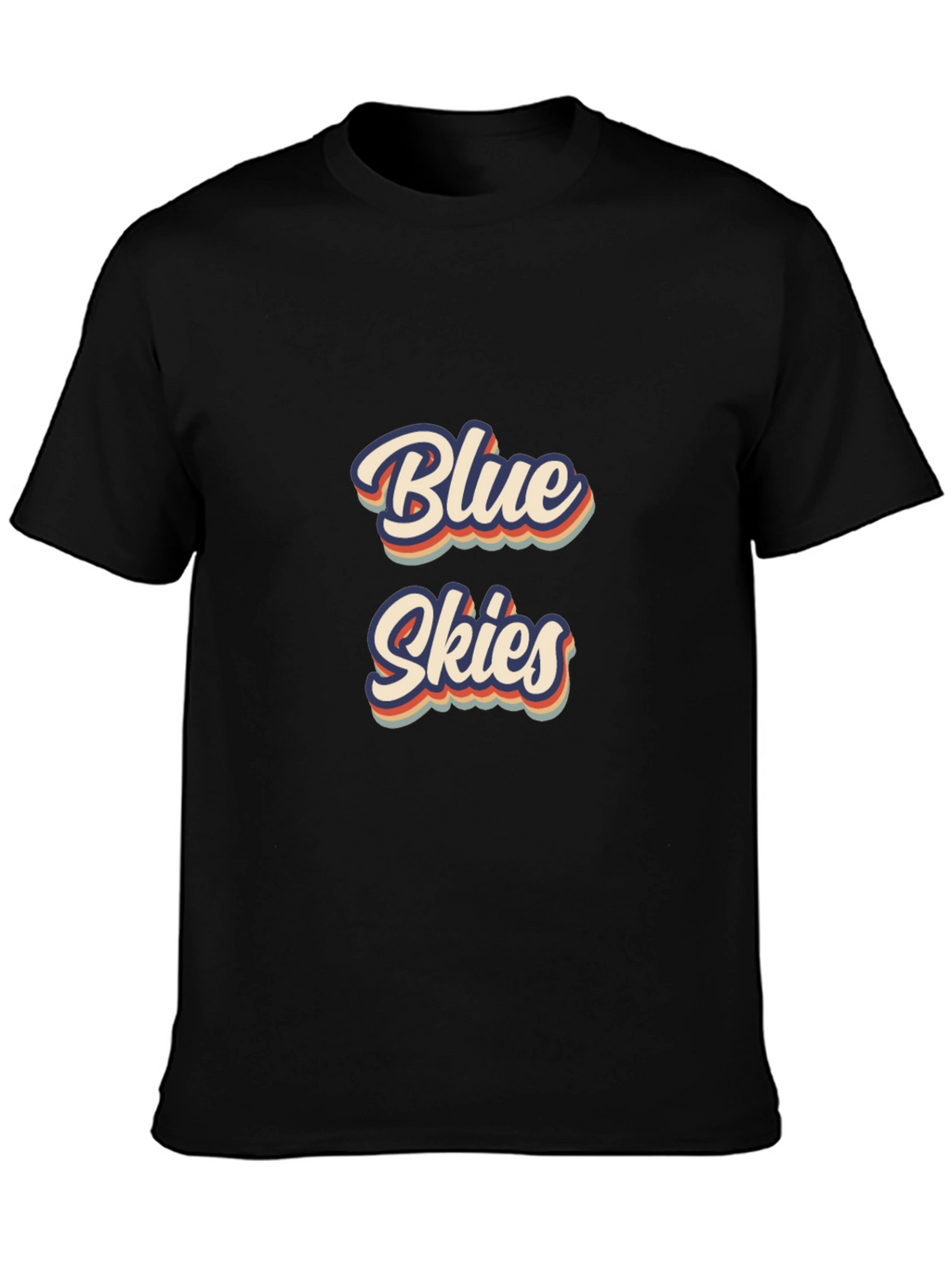 Retro Blue Skies Graphic Tee
