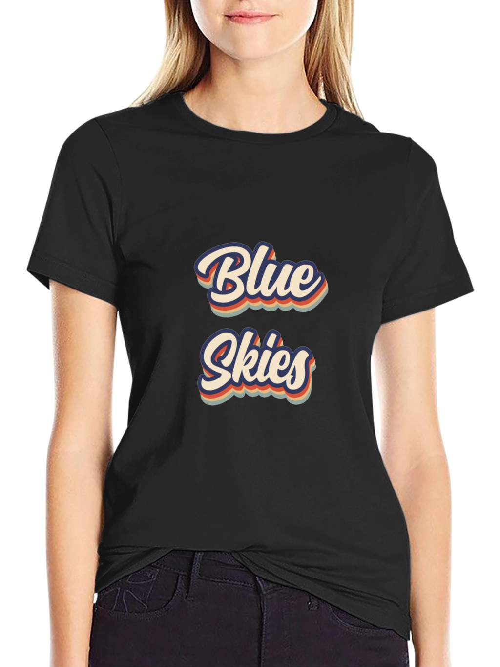 Retro Blue Skies Graphic Tee