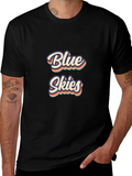 Retro Blue Skies Graphic Tee
