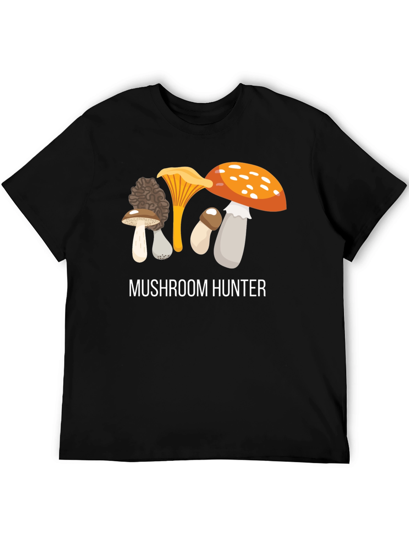 Mushroom Hunter Graphic T-Shirt