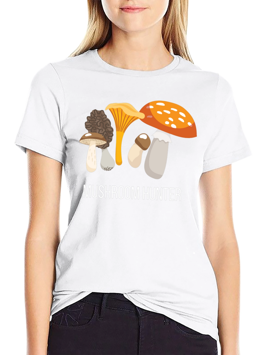 Mushroom Hunter Graphic T-Shirt