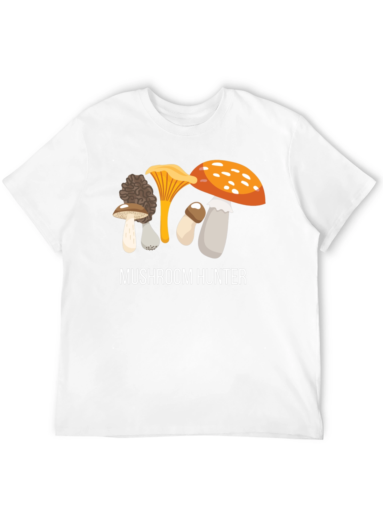 Mushroom Hunter Graphic T-Shirt