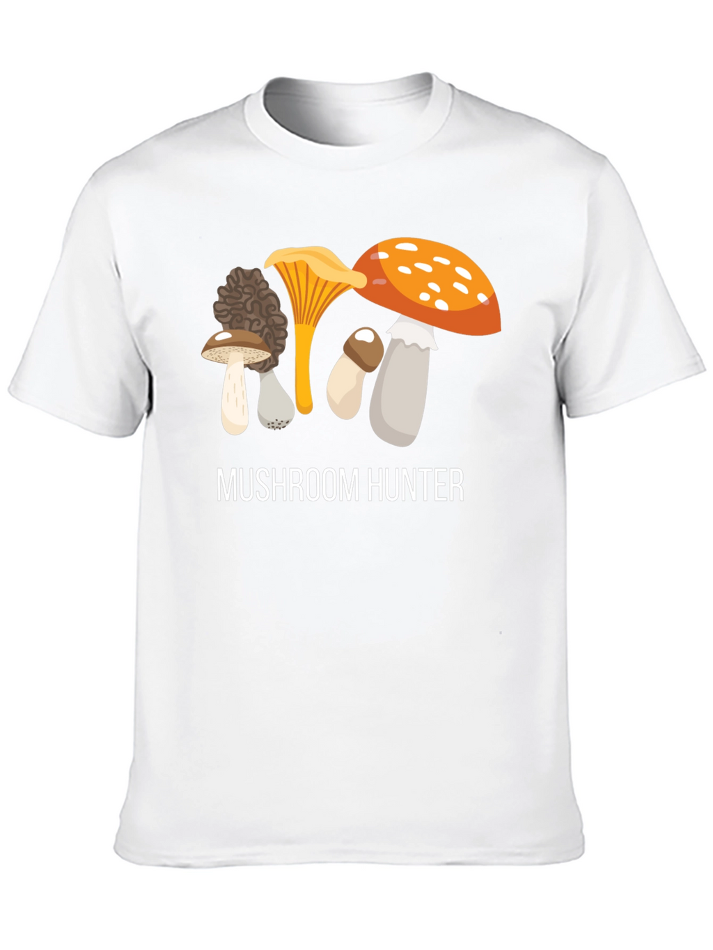 Mushroom Hunter Graphic T-Shirt