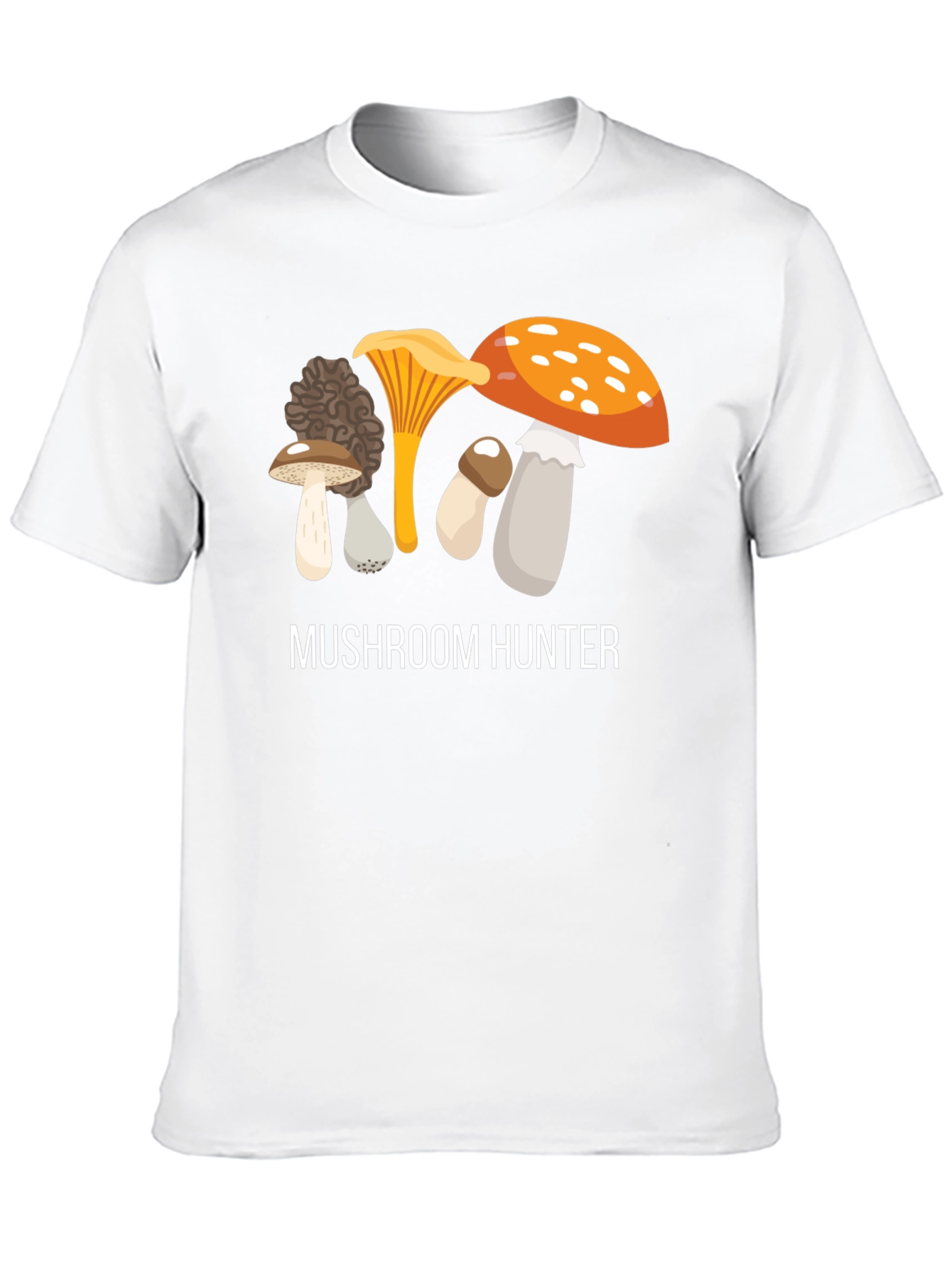 Mushroom Hunter Graphic T-Shirt