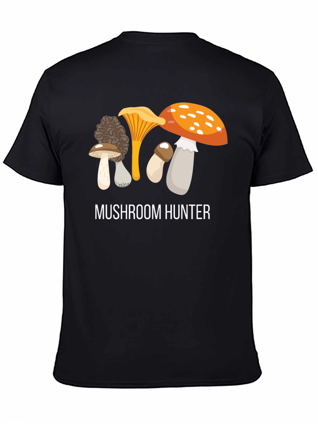 Mushroom Hunter Graphic T-Shirt