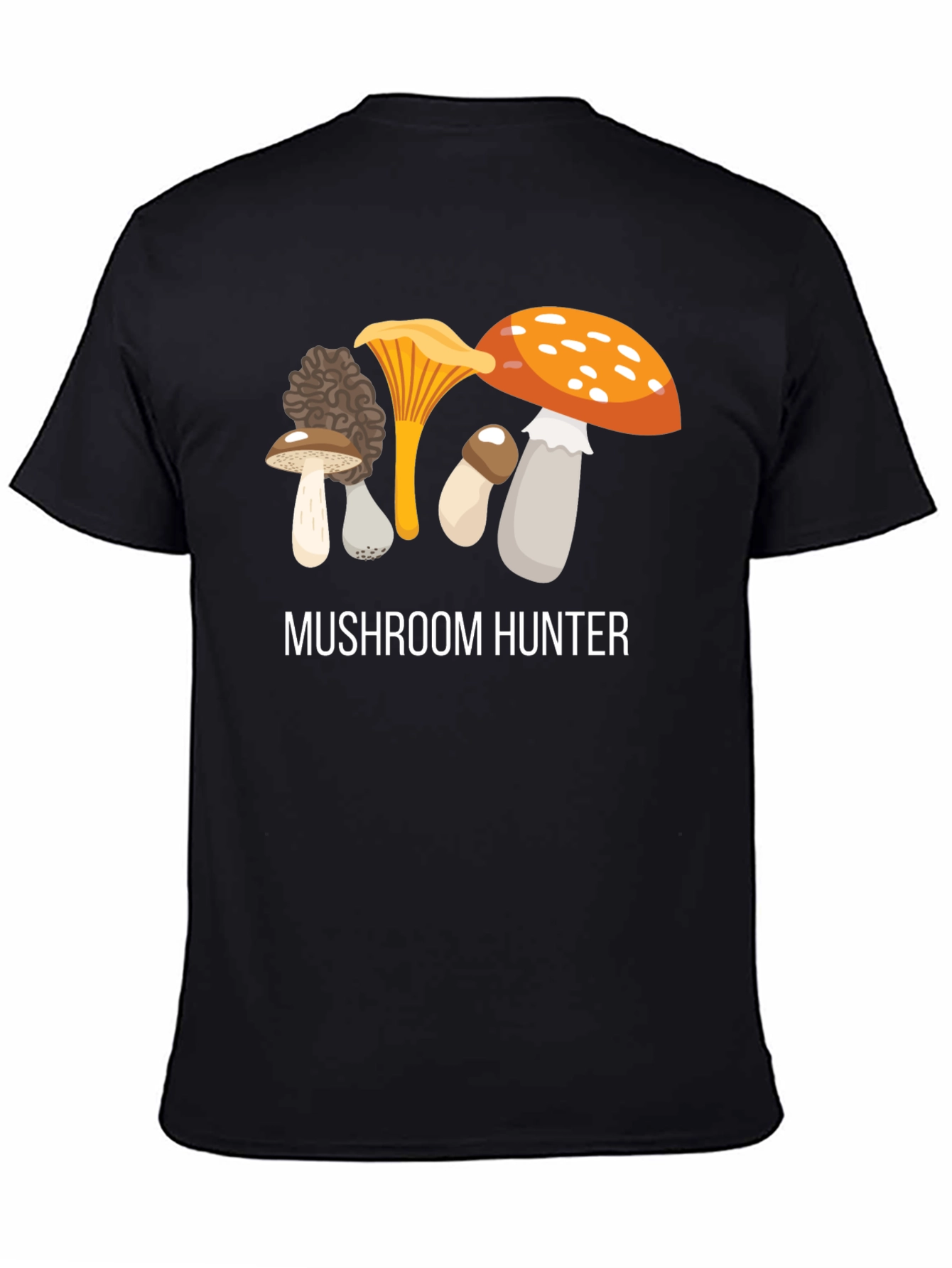 Mushroom Hunter Graphic T-Shirt