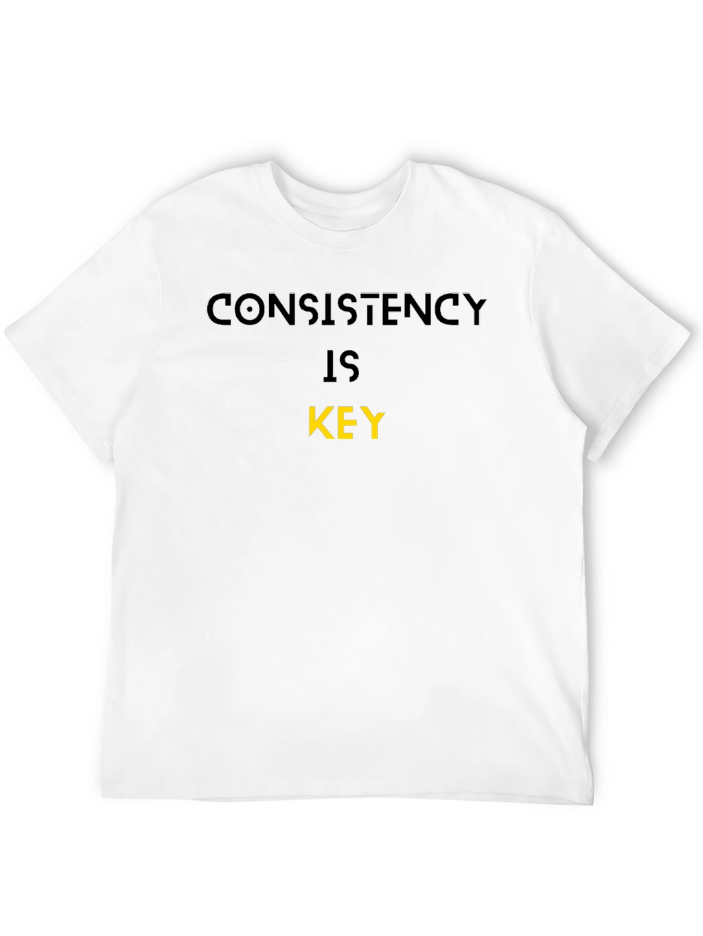 Consistency is Key Black T-Shirt