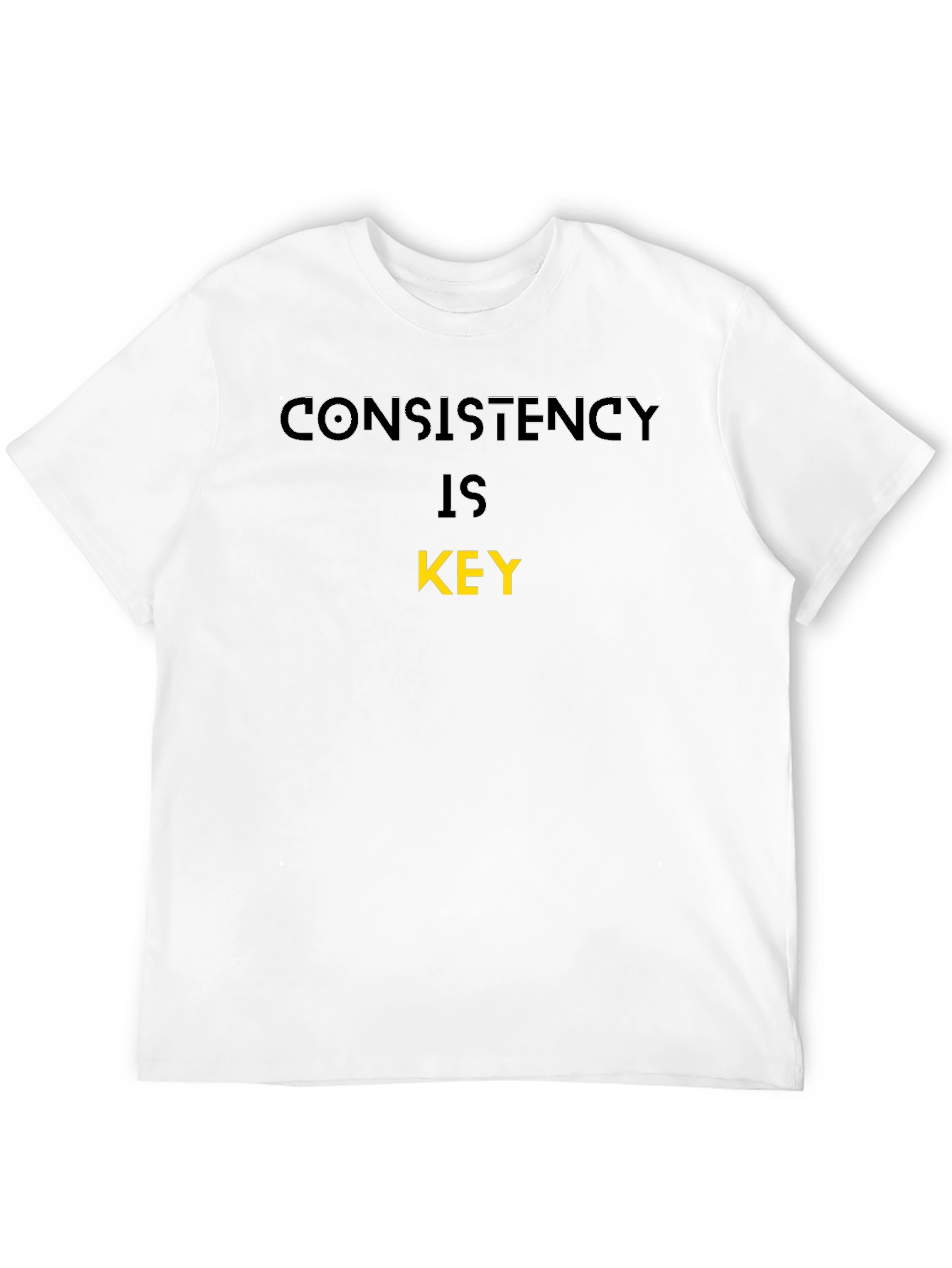 Consistency is Key Black T-Shirt