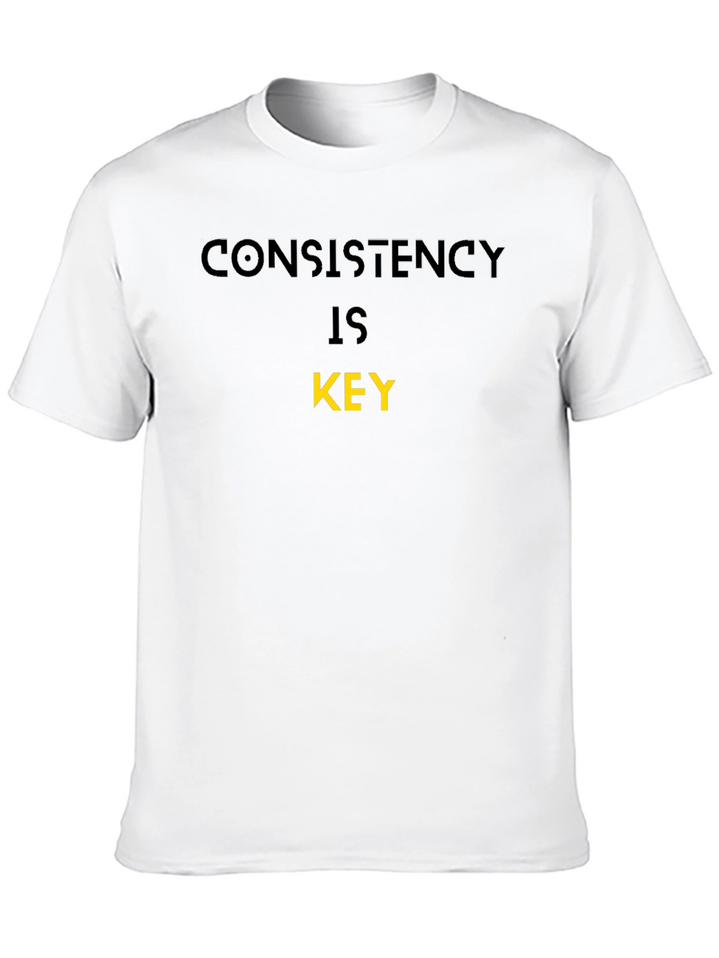 Consistency is Key Black T-Shirt