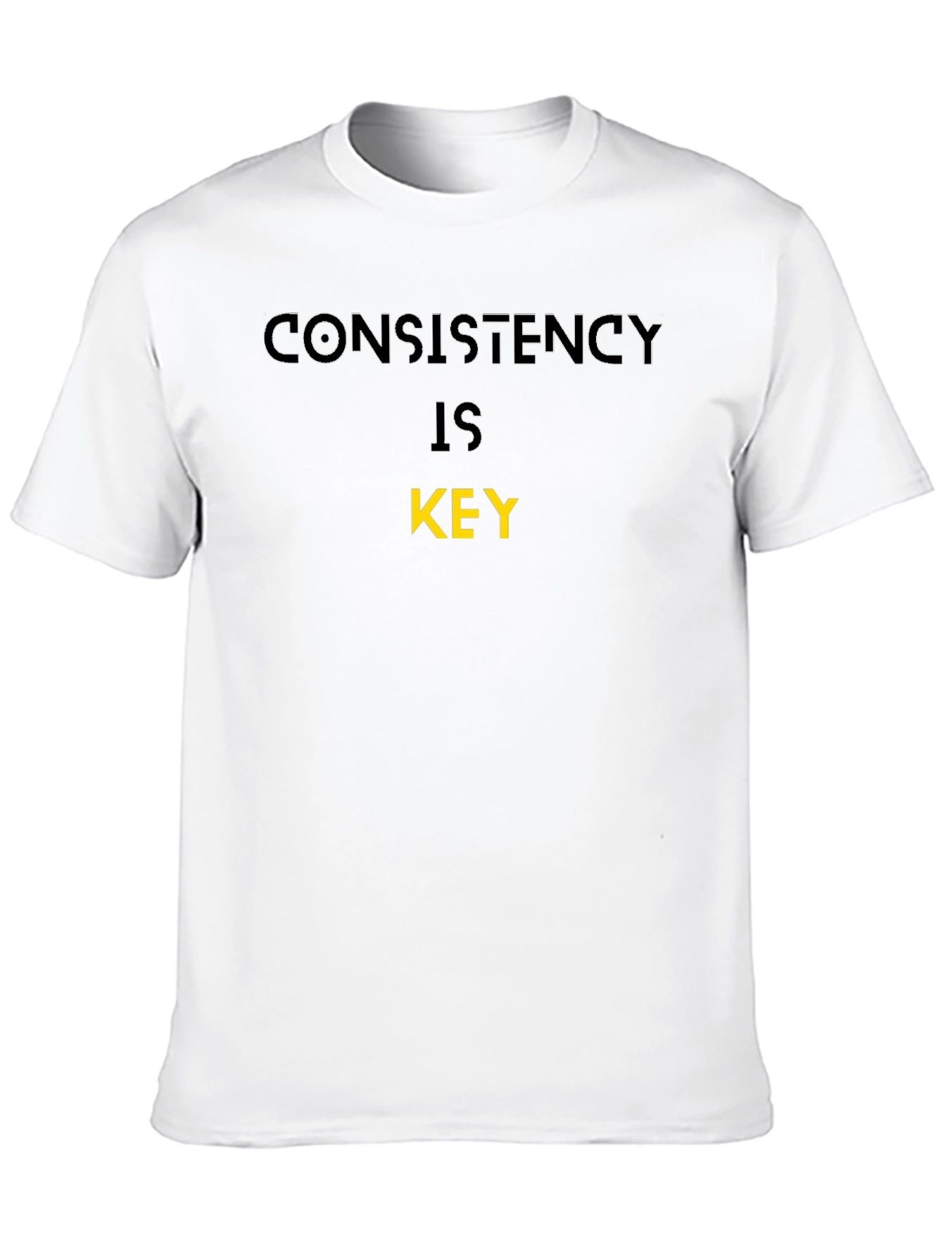 Consistency is Key Black T-Shirt