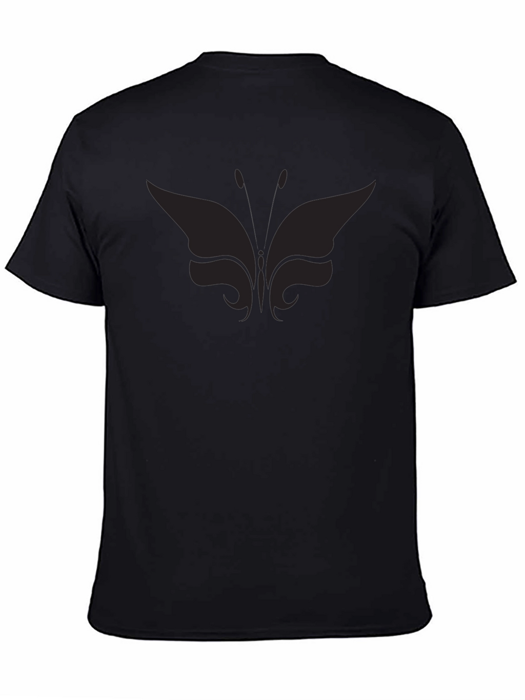 Butterfly Graphic Tee - Soft Cotton Blend Modern Fit