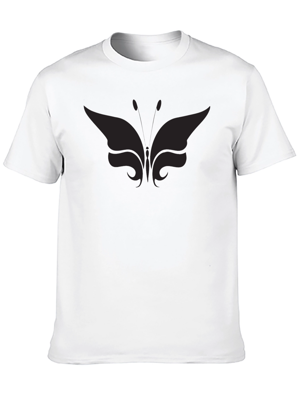 Butterfly Graphic Tee - Soft Cotton Blend Modern Fit