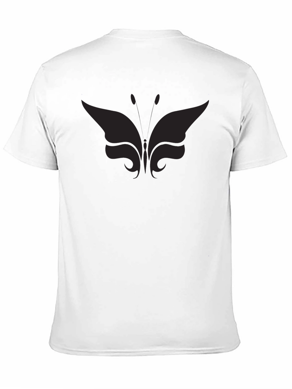 Butterfly Graphic Tee - Soft Cotton Blend Modern Fit