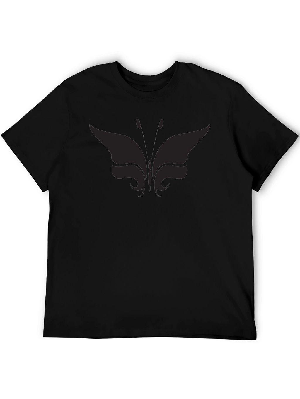 Butterfly Graphic Tee - Soft Cotton Blend Modern Fit