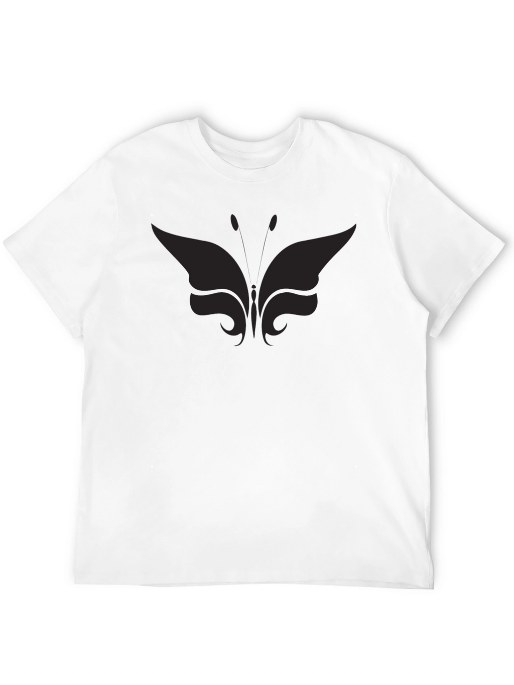 Butterfly Graphic Tee - Soft Cotton Blend Modern Fit