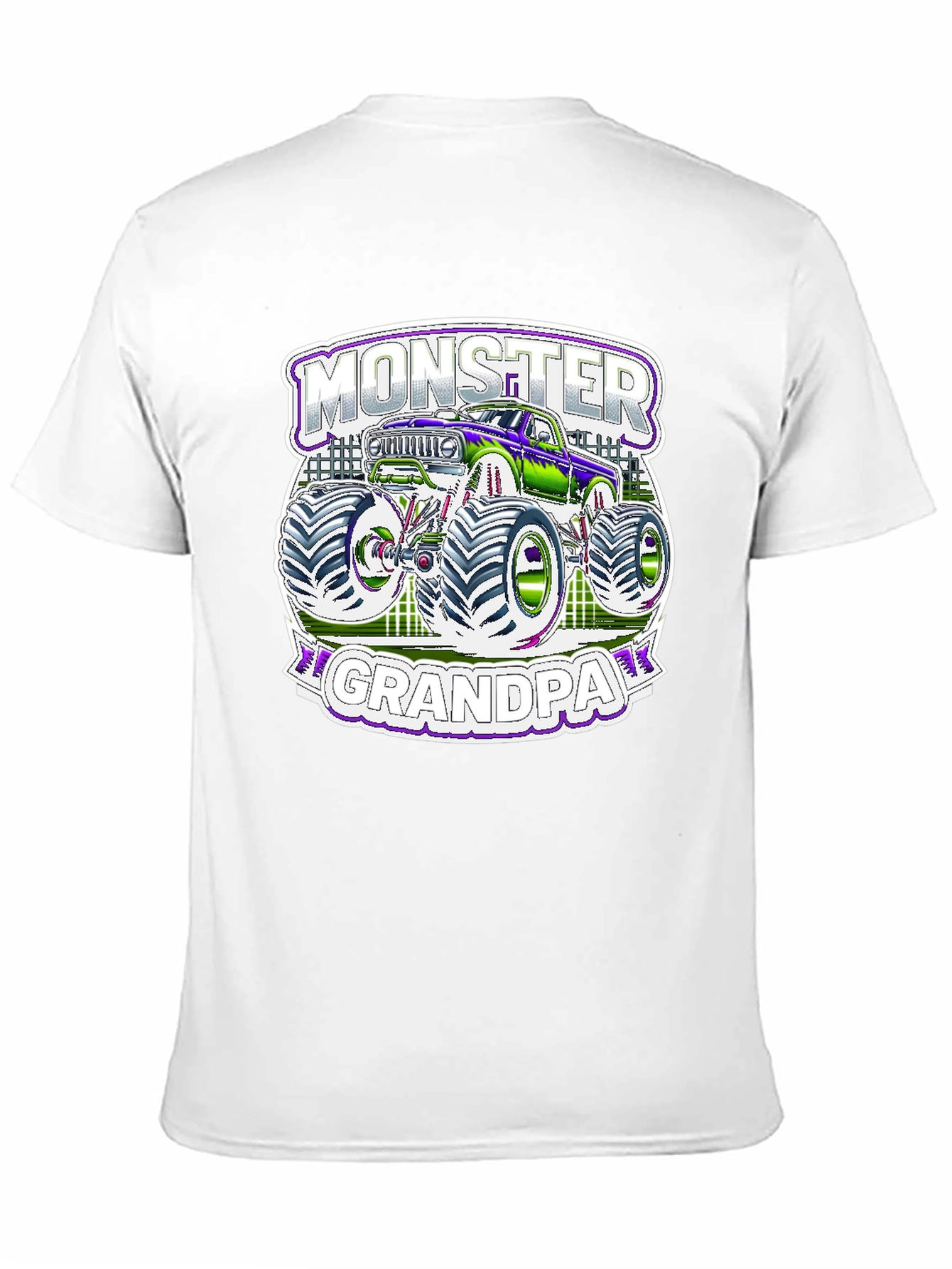 Monster Grandpa T-Shirt - Truck Lover Tee