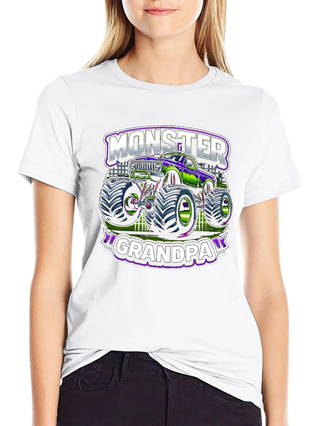 Monster Grandpa T-Shirt - Truck Lover Tee