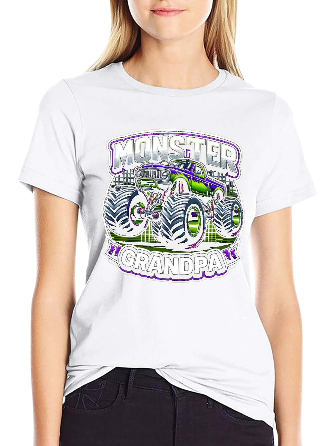 Monster Grandpa T-Shirt - Truck Lover Tee