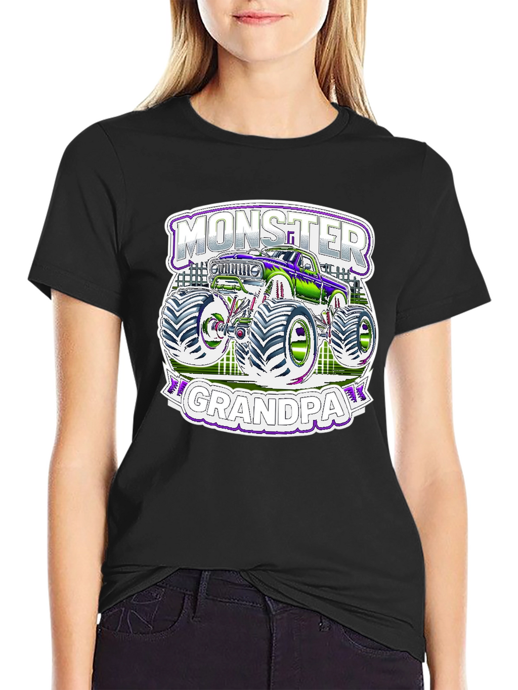 Monster Grandpa T-Shirt - Truck Lover Tee