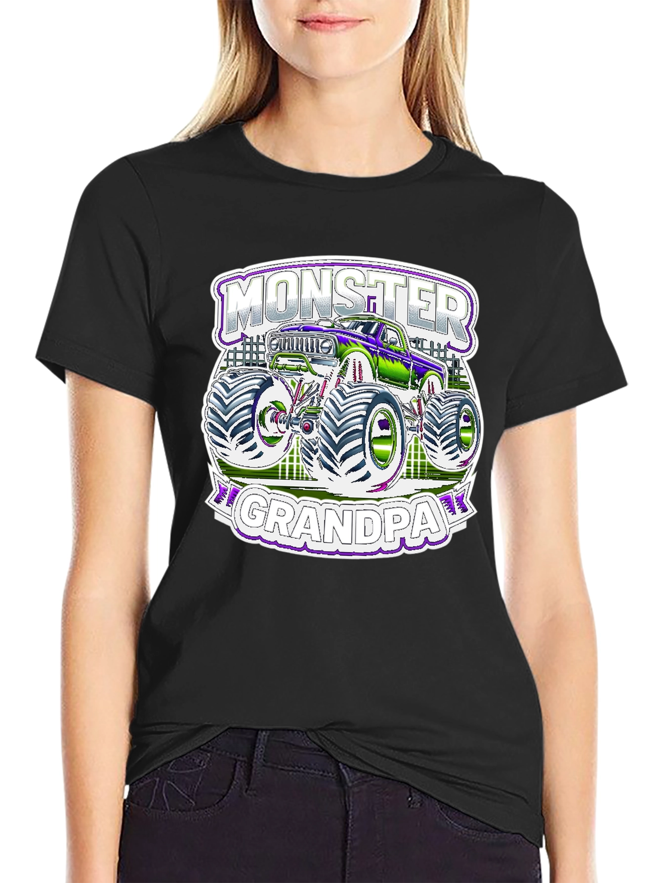 Monster Grandpa T-Shirt - Truck Lover Tee