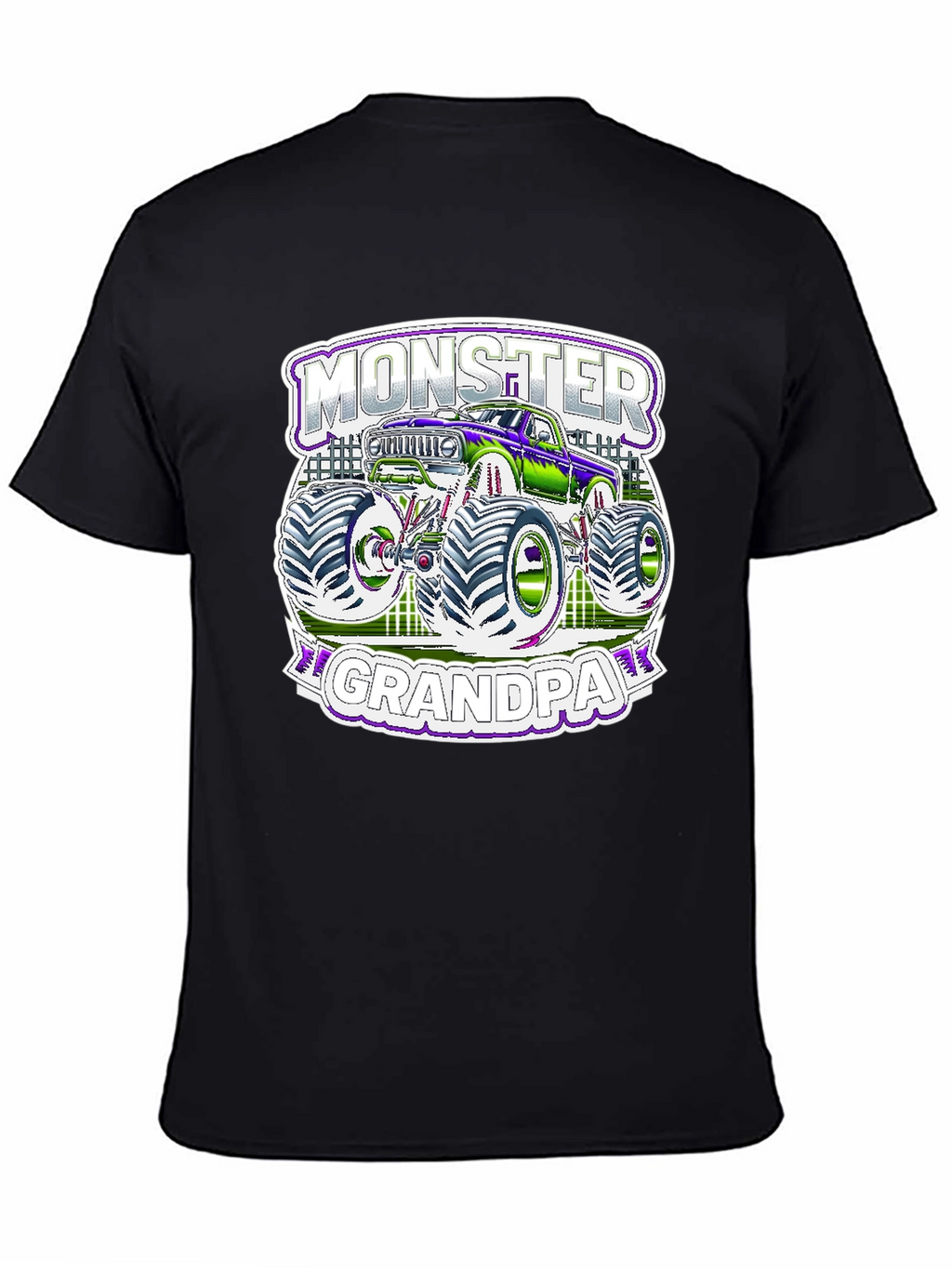 Monster Grandpa T-Shirt - Truck Lover Tee